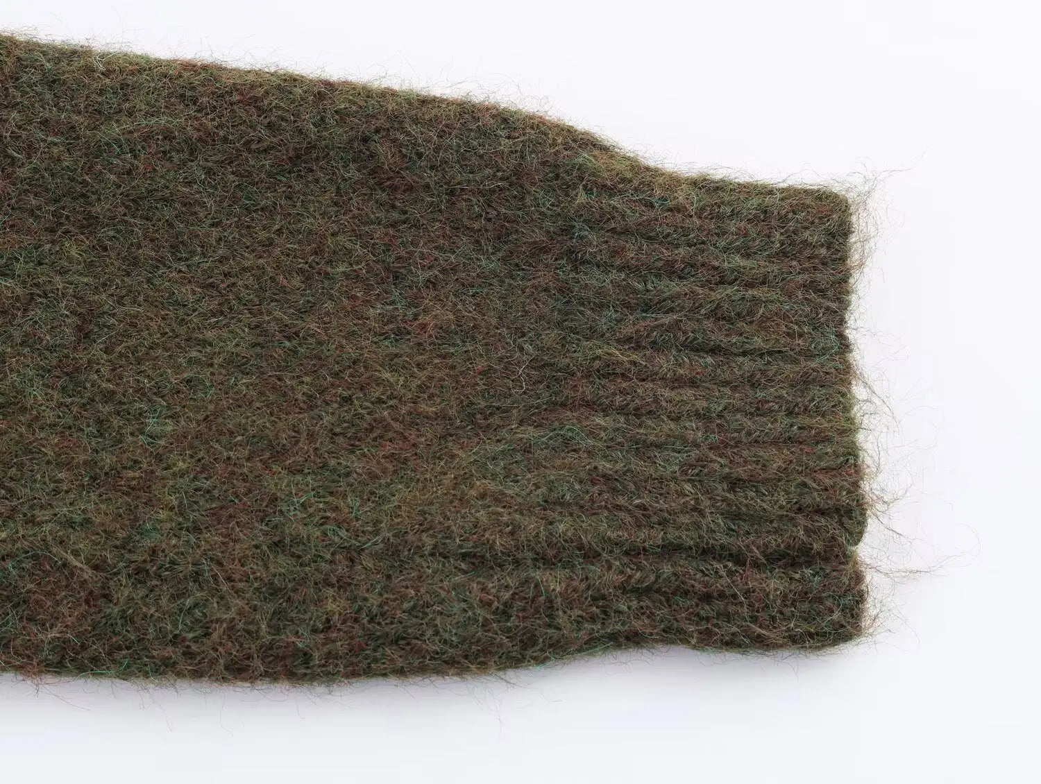 Idle Retro Lapels Jacquard Lace up Knitted Cardigan Autumn Loose Slimming Sweater Coat for Women Bella Mia