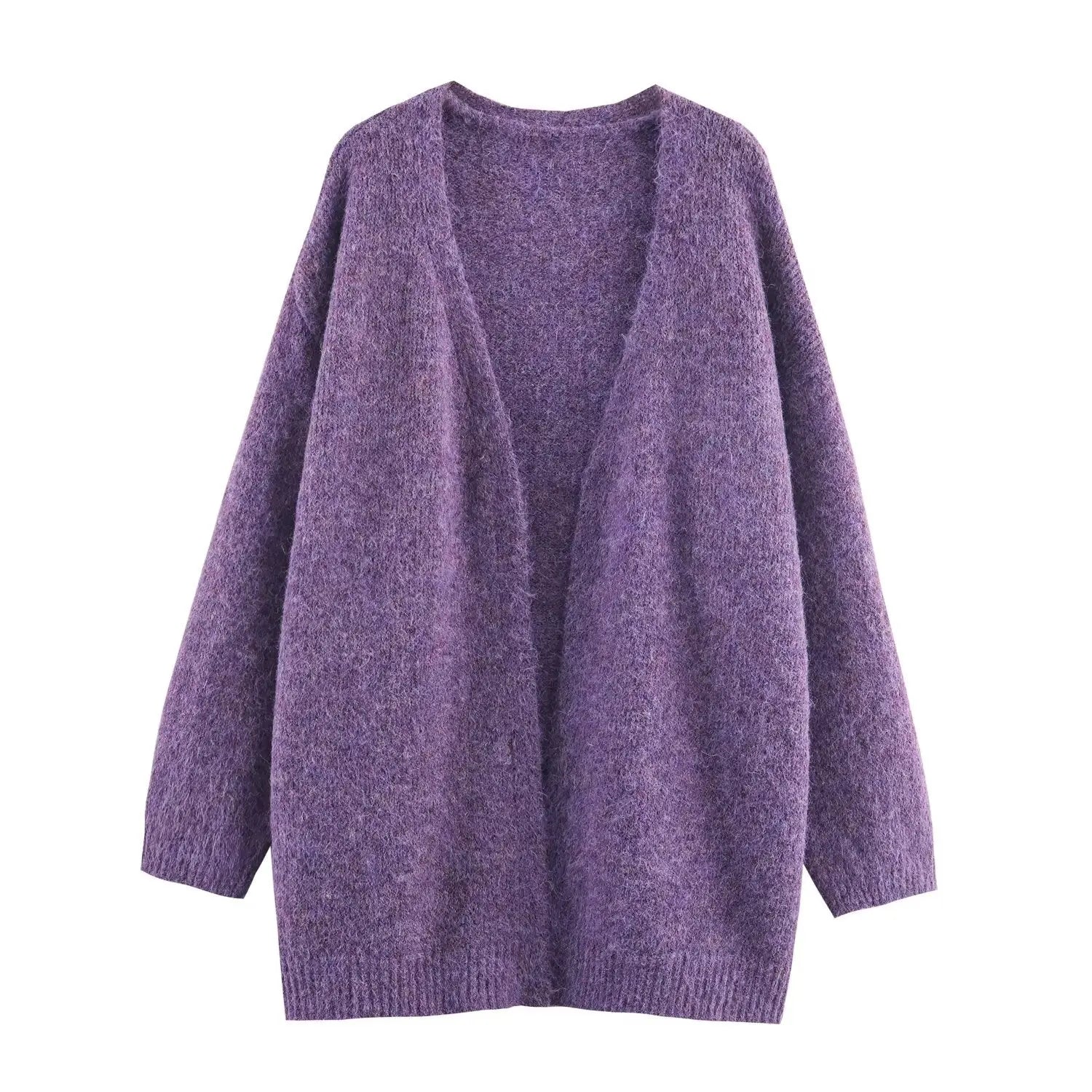 Women Lace Collared Blouse Shoulder Strap Two Piece Knitted Cardigan Set Bella Mia