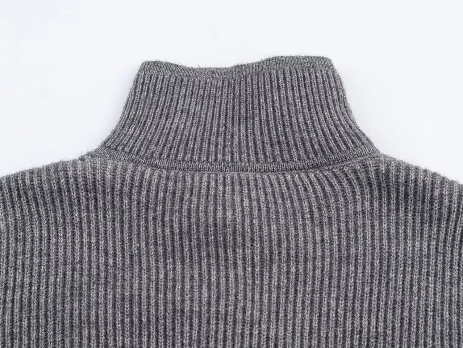 Autumn Women Casual Loose All Matching Color Stitching Knitted Cardigan Bella Mia