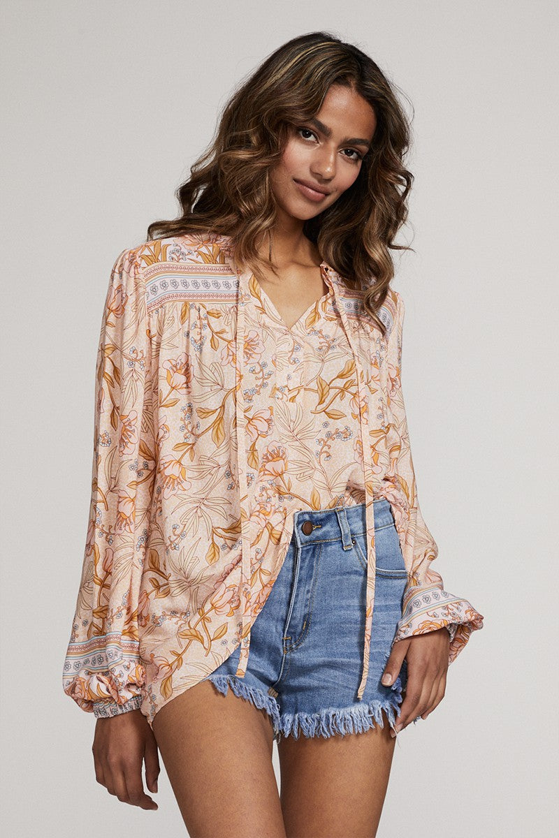 Floral print tunic Miss Sparkling