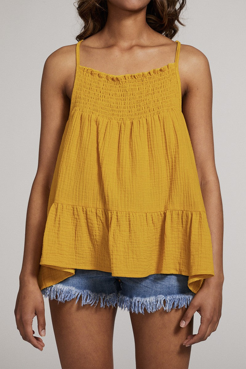 Smocked yoke tank Miss Sparkling