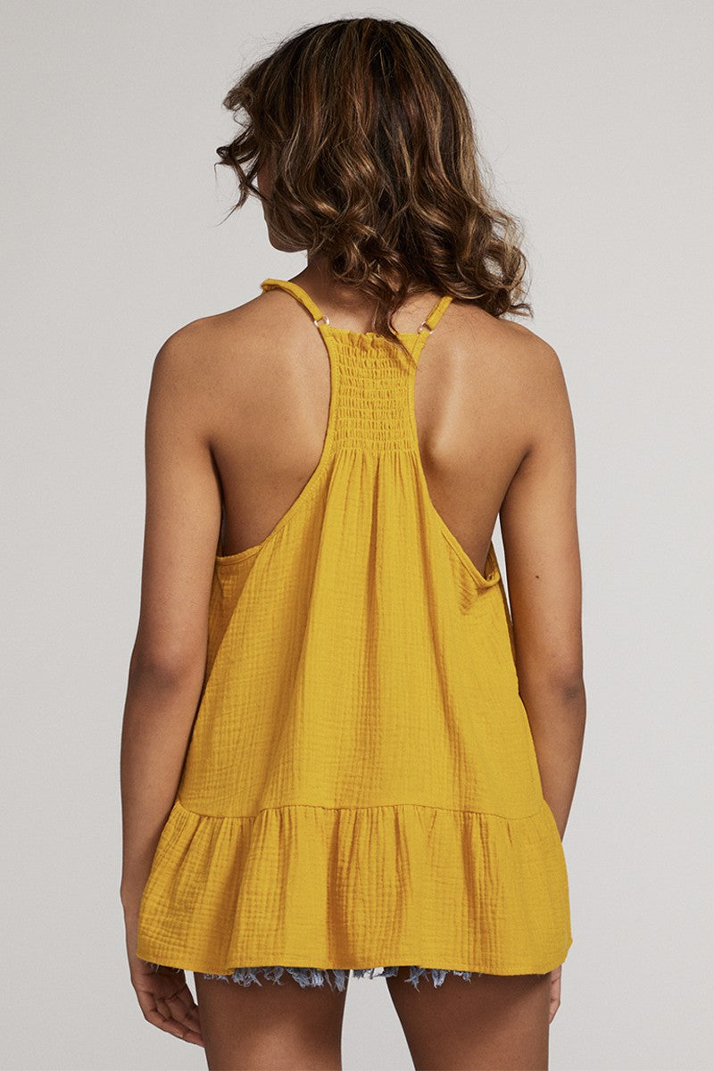 Smocked yoke tank Miss Sparkling