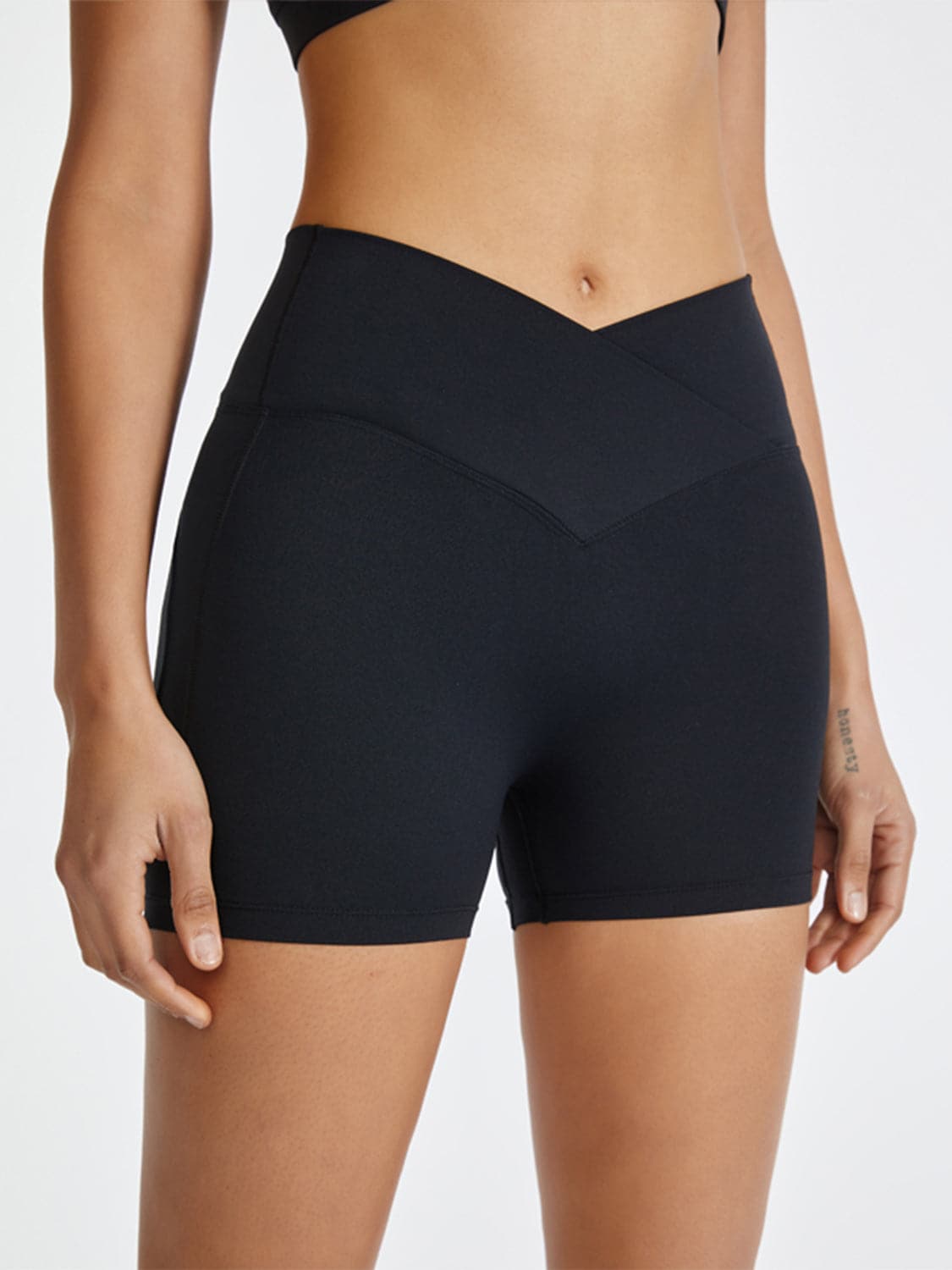 High Waist Active Shorts.