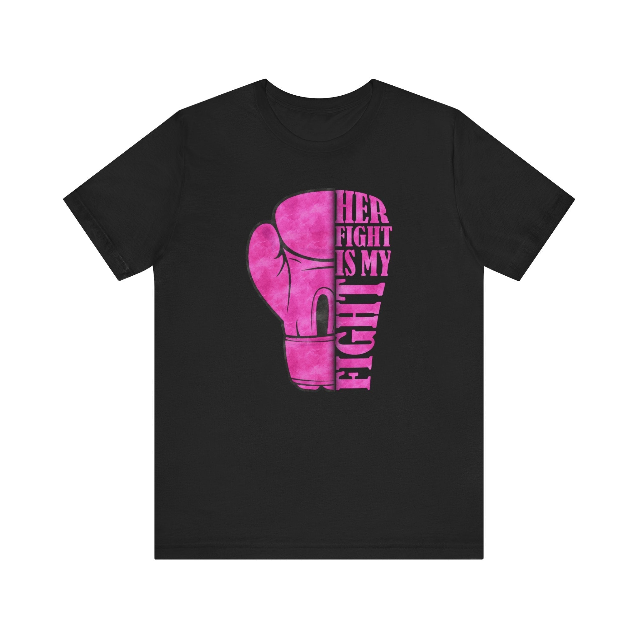Empowering Fight Tee Unisex Jersey Short Sleeve Tee Cancer Awareness Shirt Inspirational Gift Womens Rights Tee Coco’s Tee Boutique