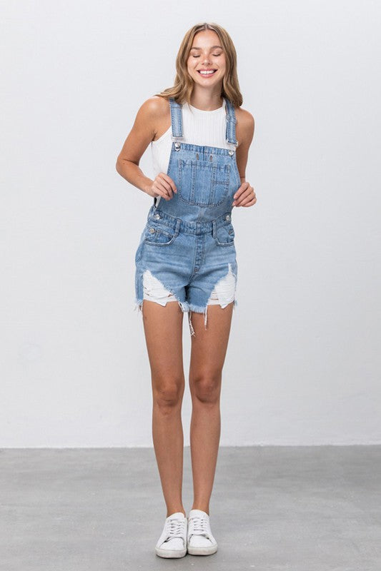 OVERALL SHORTS Coco’s Tee Boutique