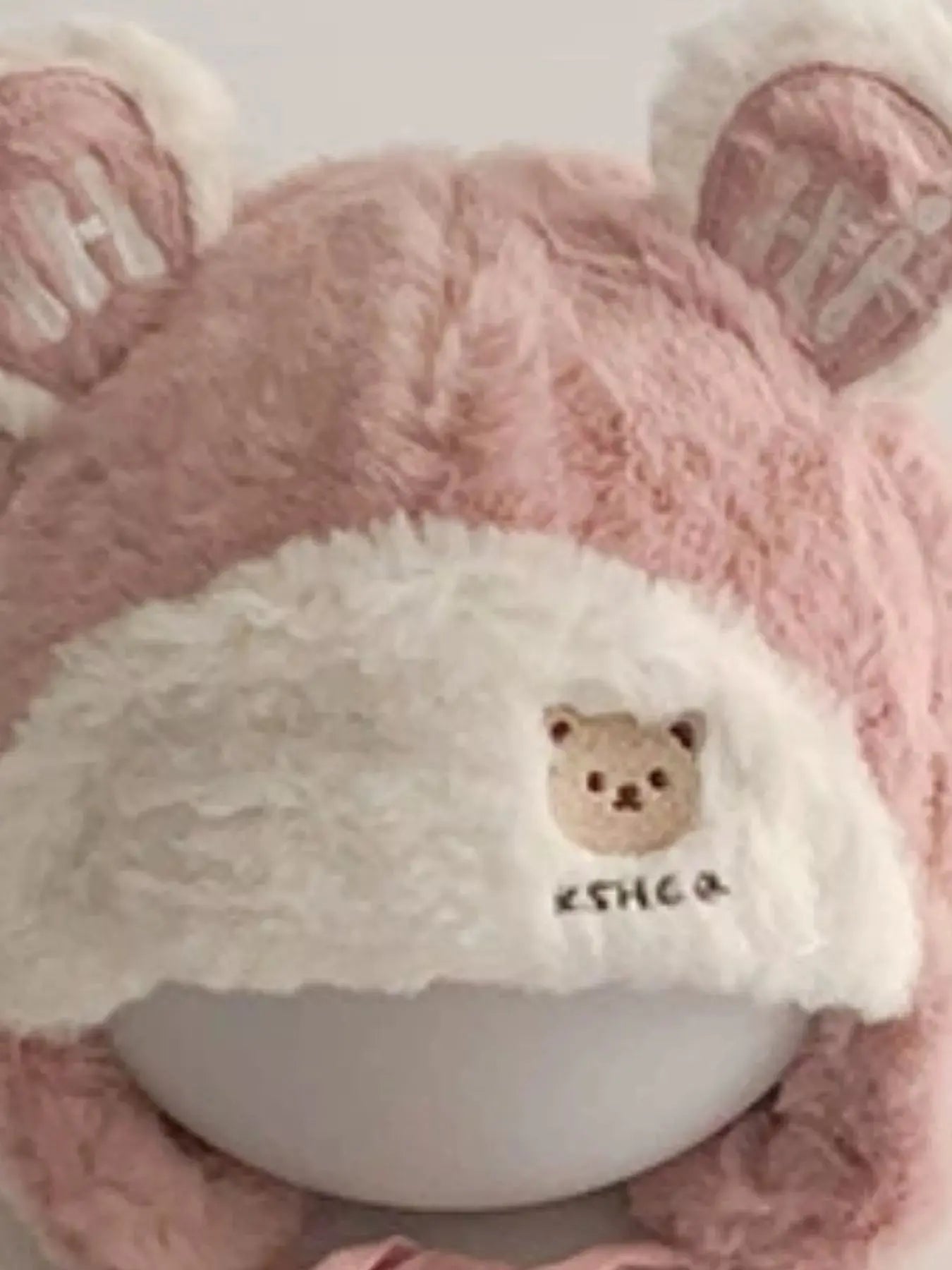 Children's Bear Ear Fluffy Hat Simply Love