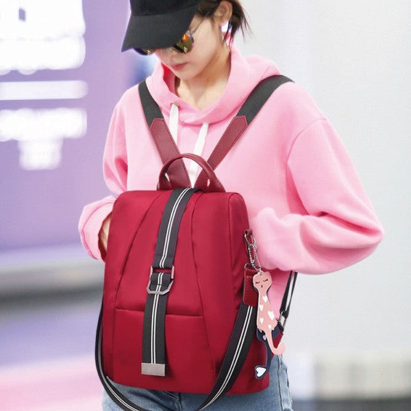 Double Stripe Backpack Coco’s Tee Boutique