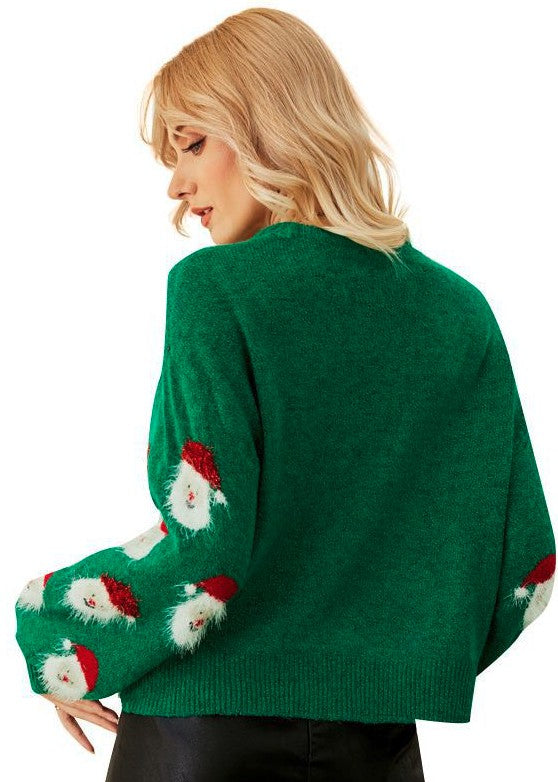 Santa claus sweater Miss Sparkling