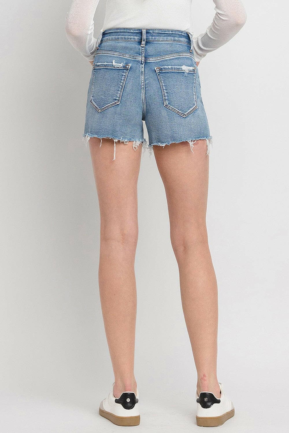 Vervet by Flying Monkey High Rise Denim ShortsUpgrade Your Summer Style with Vervet High Rise Denim Shorts

Experience the perfect blend of timeless chic and modern comfort with our Vervet by Flying Monkey High Love Salve Flying Monkey High Rise Denim Shortsjeans