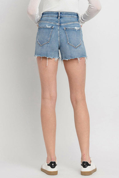 Vervet by Flying Monkey High Rise Denim ShortsUpgrade Your Summer Style with Vervet High Rise Denim Shorts

Experience the perfect blend of timeless chic and modern comfort with our Vervet by Flying Monkey High Love Salve Flying Monkey High Rise Denim Shortsjeans