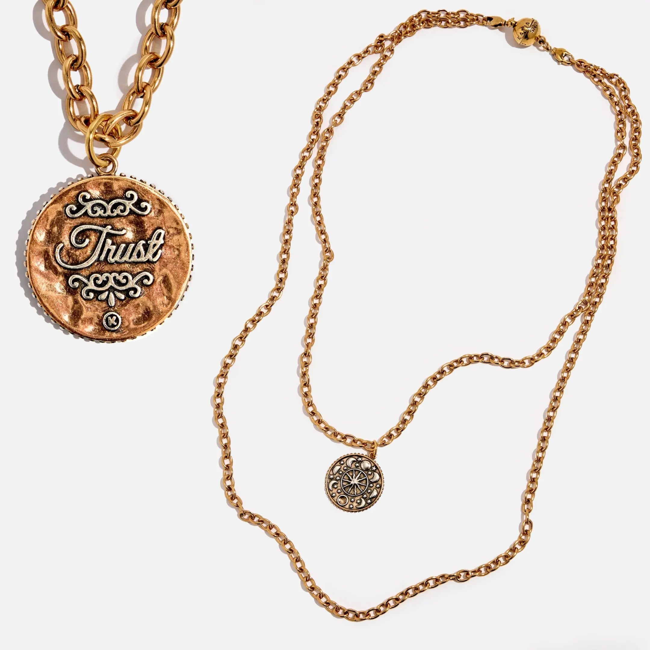 Trust Moon Phase Essential Necklace Katia Designs