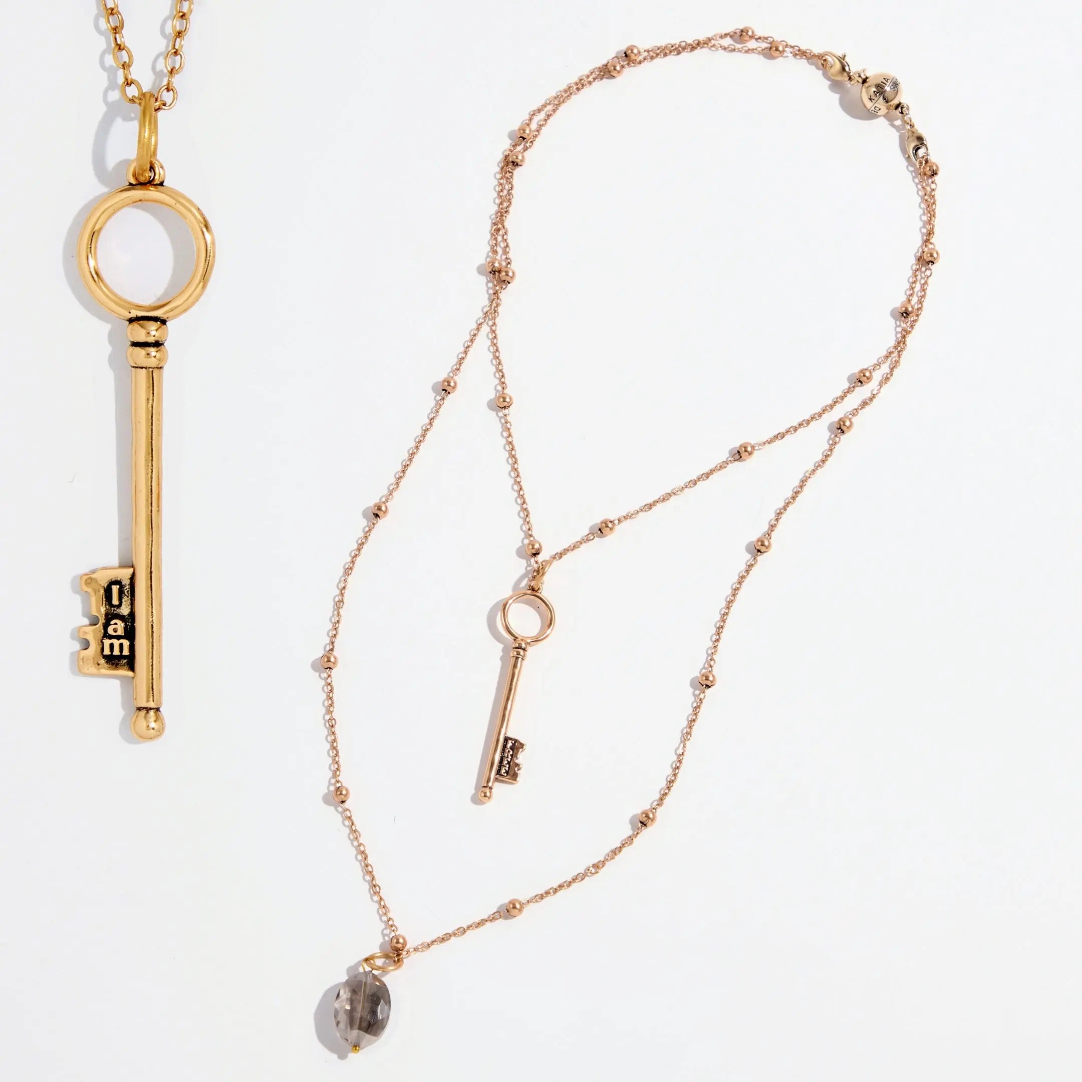 I Am Free Key Dainty Necklace Katia Designs