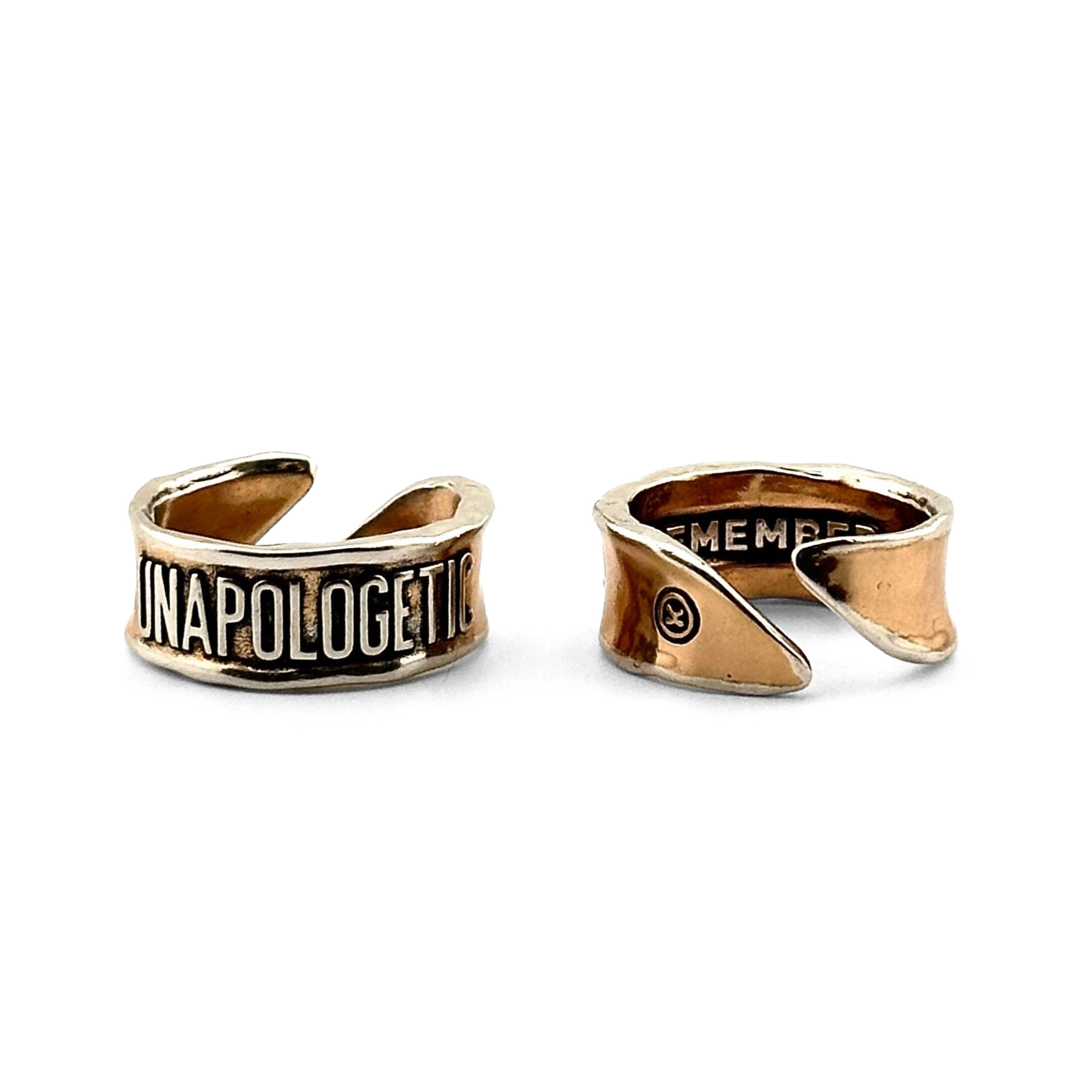 Unapologetic Remember Adjustable Ring Katia Designs