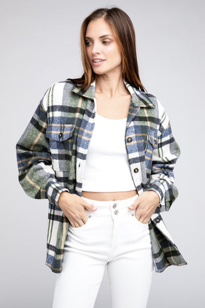 Big Checkered Texture Shirt