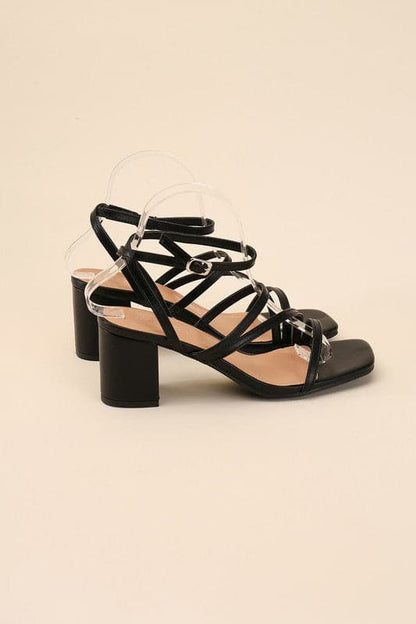 ALI-6 Strappy Low Heel.