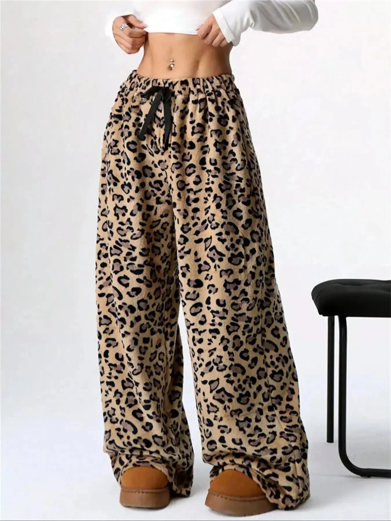 Drawstring Wide Leg Pants Simply Love