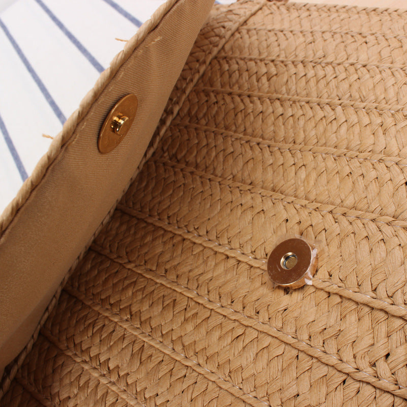 Simple Handmade Paper Braid Straw Bag Multi-Purpose Woven Bag Beach Bag Casual Women Bag Bella Mia