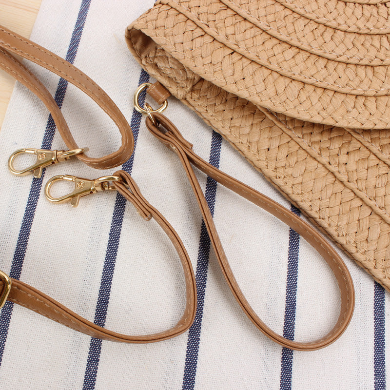 Simple Handmade Paper Braid Straw Bag Multi-Purpose Woven Bag Beach Bag Casual Women Bag Bella Mia