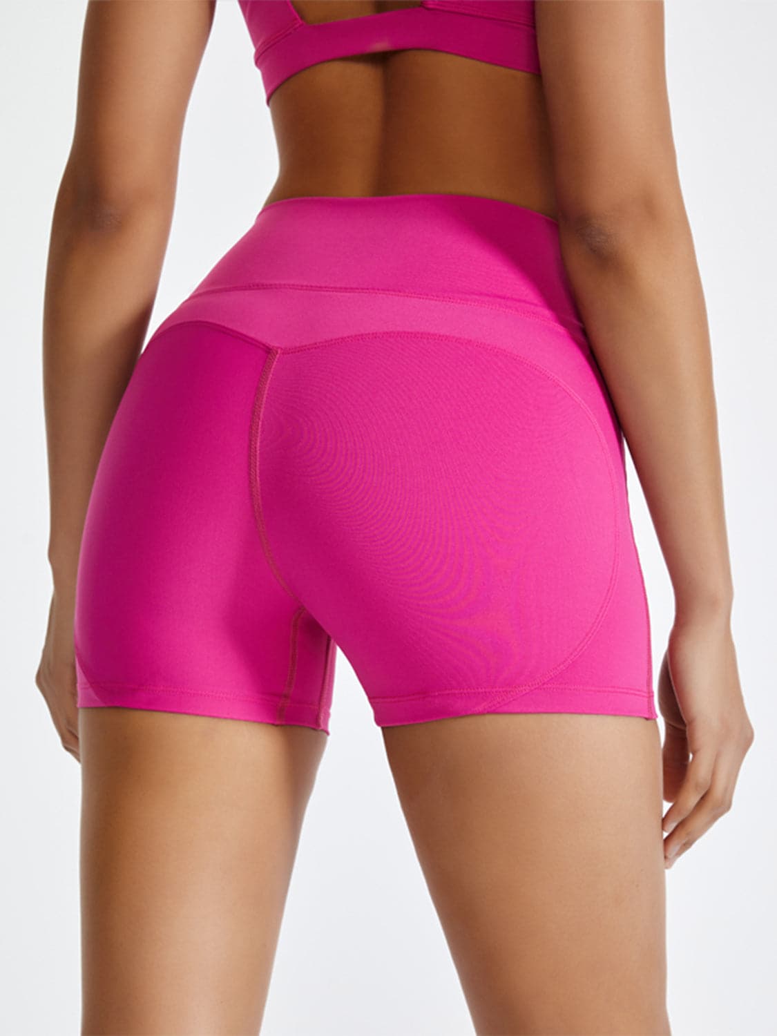 High Waist Active Shorts.