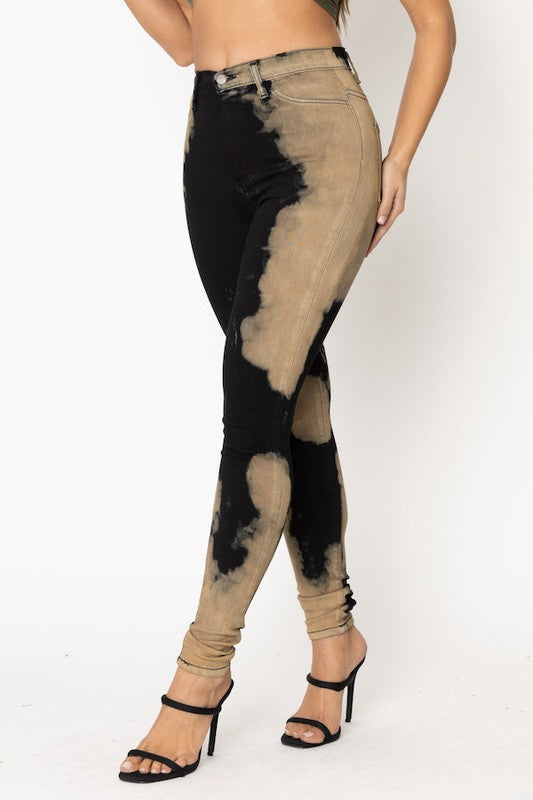 Bleach Skinny Jean in Black Coco’s Tee Boutique