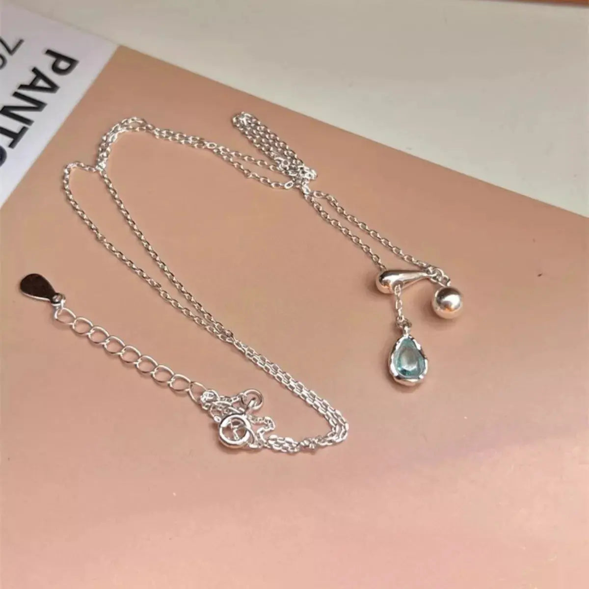 925 Sterling Silver Y-Shaped Drop Necklace Simply Love