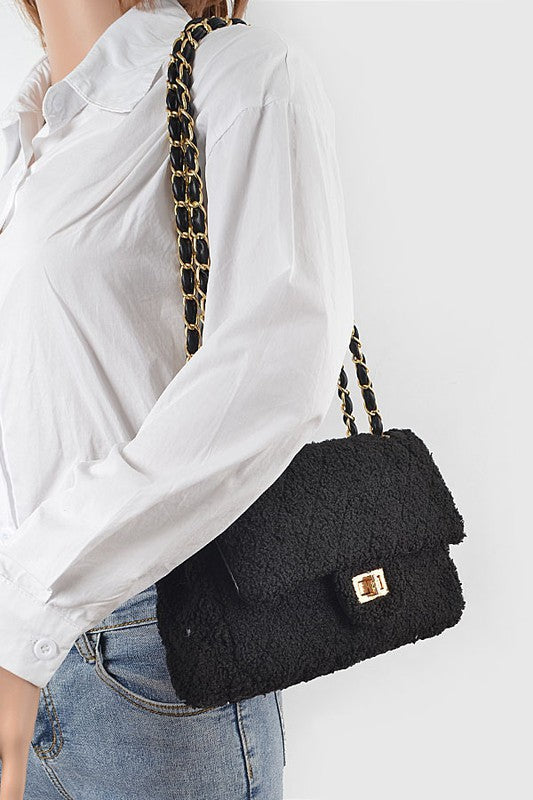 The Luxe Snuggle Chain Bag Coco’s Tee Boutique