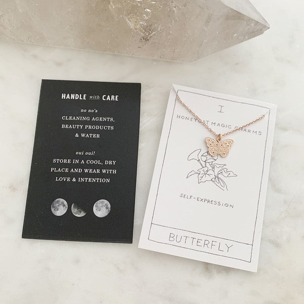 Magic Charm Butterfly Necklace Coco’s Tee Boutique