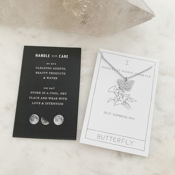Magic Charm Butterfly Necklace Coco’s Tee Boutique
