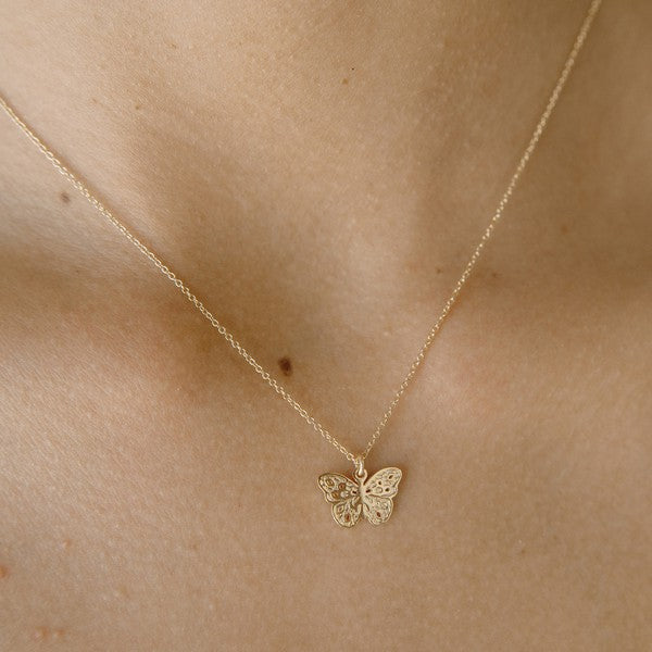 Magic Charm Butterfly Necklace Coco’s Tee Boutique