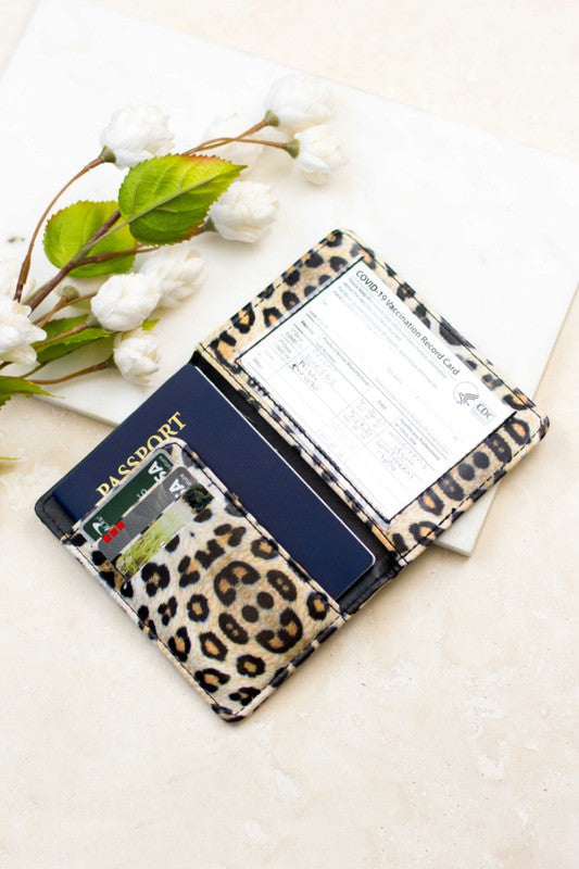 Passport and Vaccine Credit Card Wallet Coco’s Tee Boutique