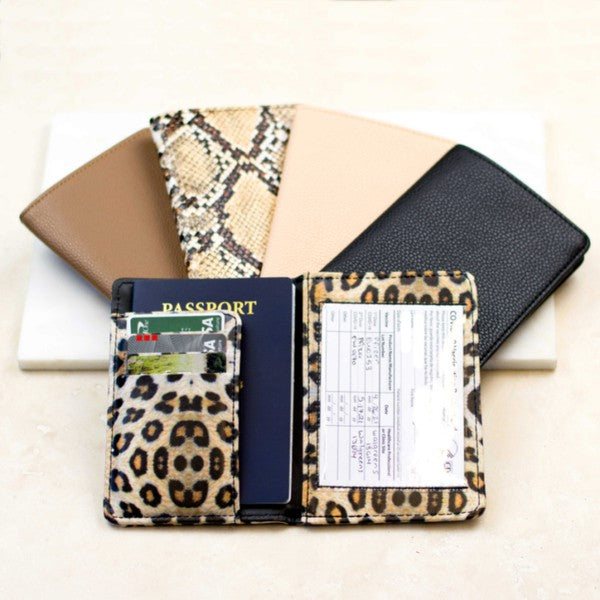 Passport and Vaccine Credit Card Wallet Coco’s Tee Boutique