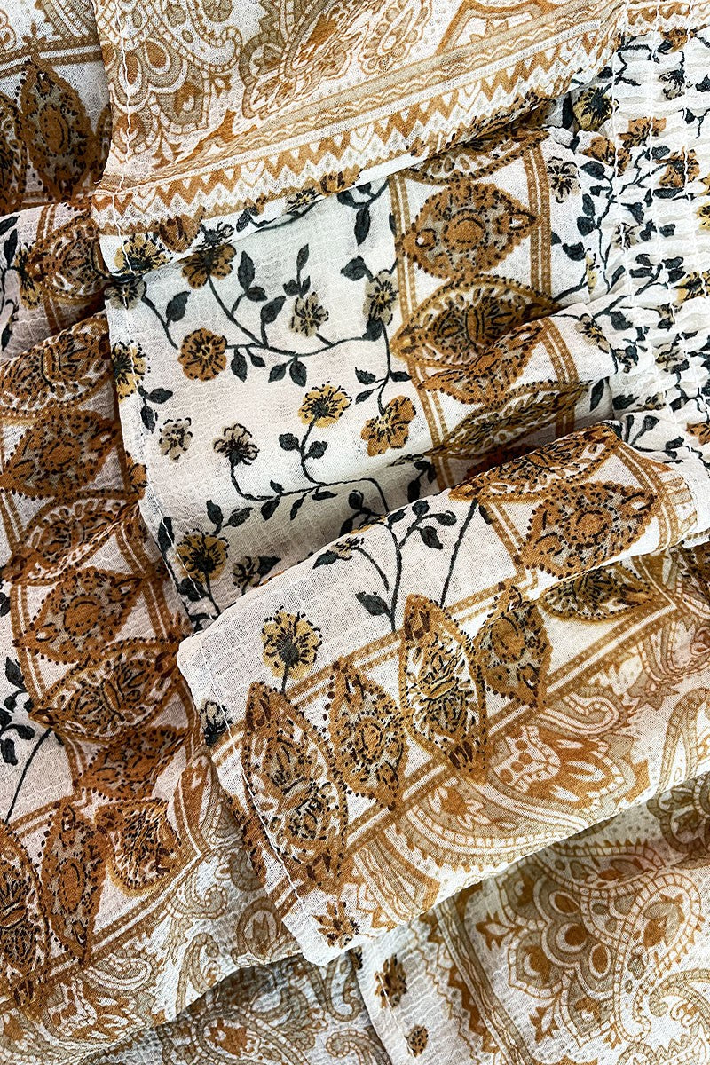 Bandana print maxi skirt Miss Sparkling