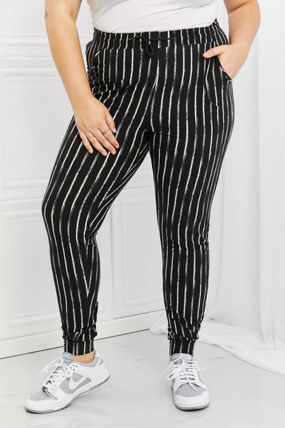 Leggings Depot Stay In Full Size Joggers.