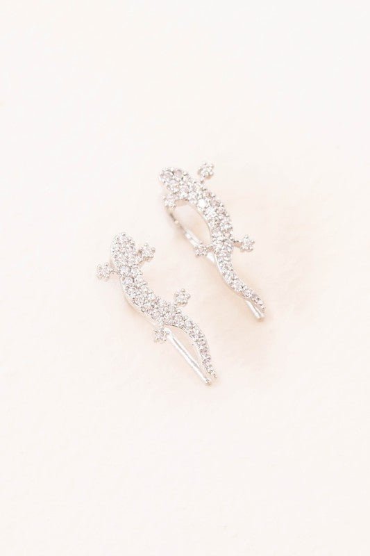 Lizard Ear Pin Earrings Coco’s Tee Boutique