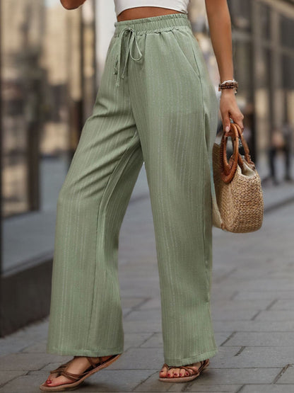 High Waist Wide Leg Pants.