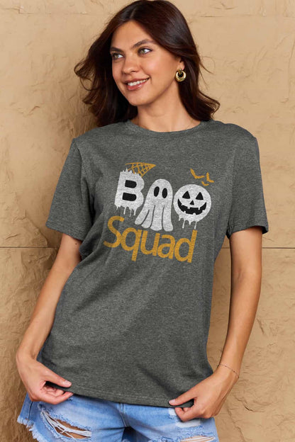 Boo Squad graphic tee for cozy casual vibes