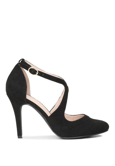Strut & Slay Cross Strap Heels