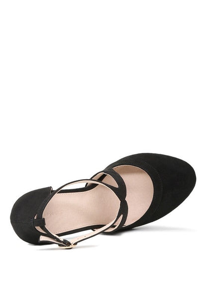Strut & Slay Cross Strap Heels