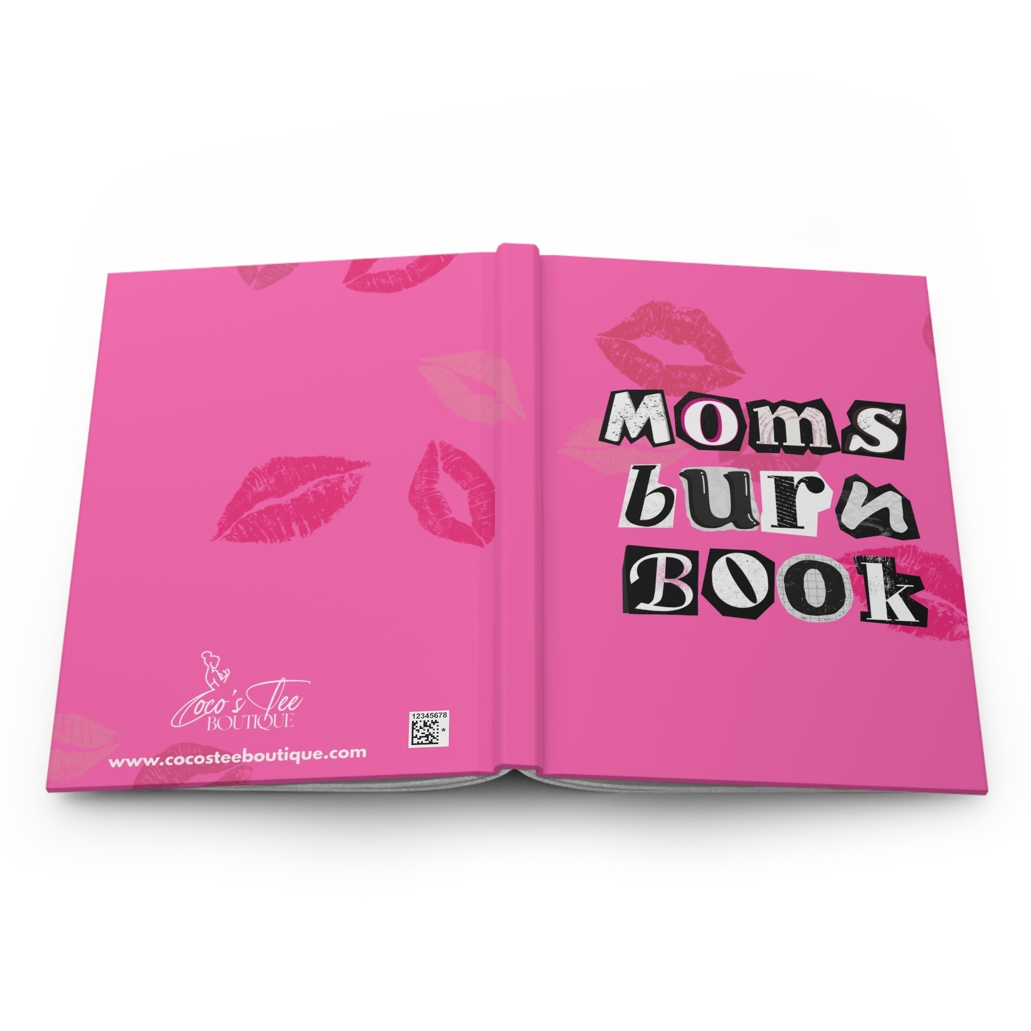 Mom's Burn Book Savage Thoughts And Sass Journal For Moms Gift Idea Perfect For PTA Drama And Meltdowns Coco’s Tee Boutique