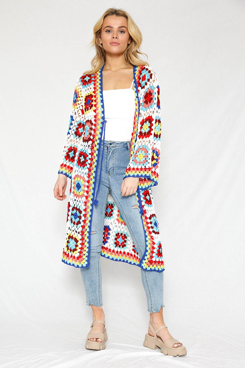 Tiled crochet cover up Miss Sparkling