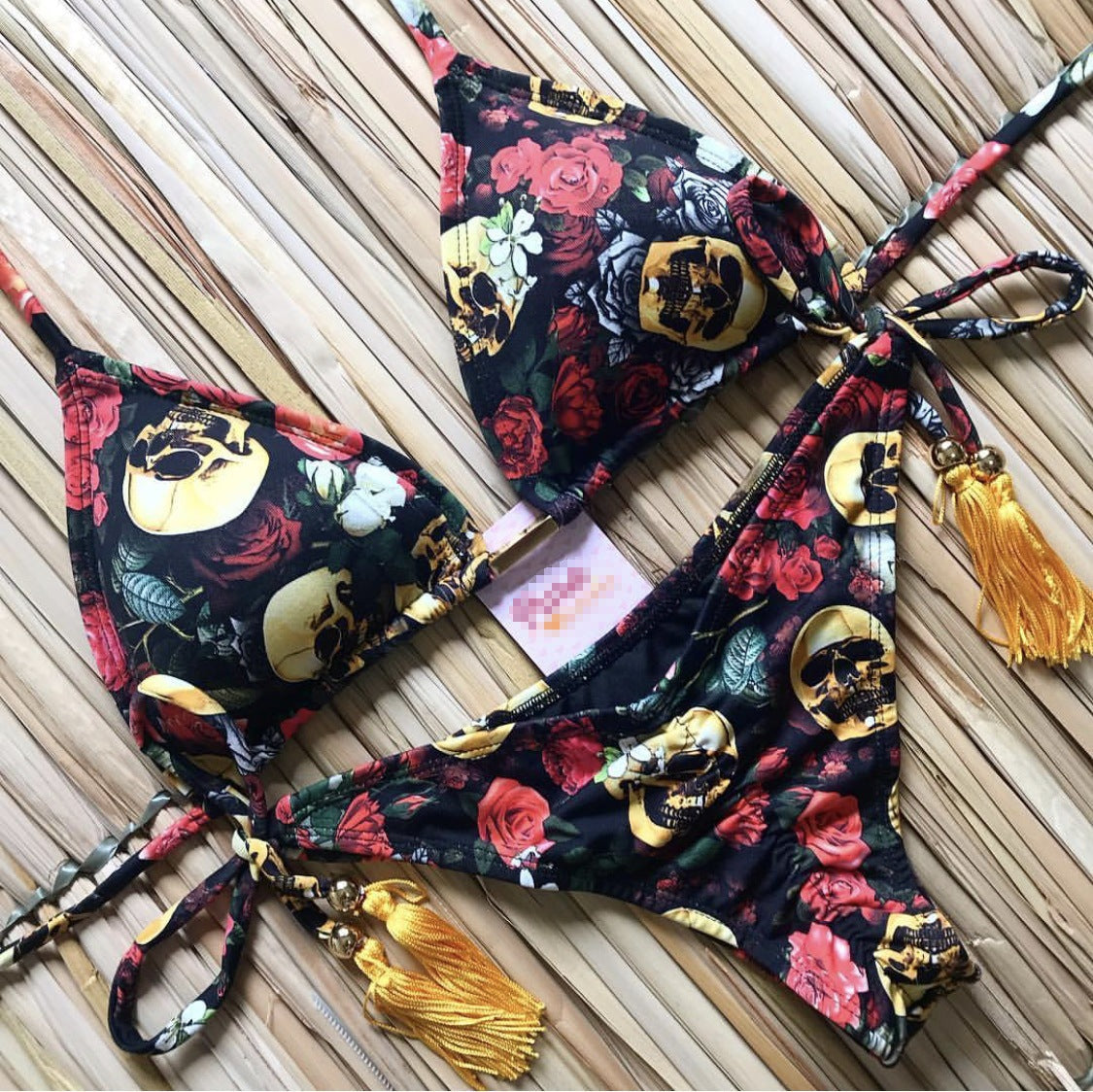 Bikini Leopard Print Bikini Multicolor Women Seperated Swimwear Bella Mia