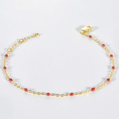 Bead 925 Sterling Silver Bracelet.