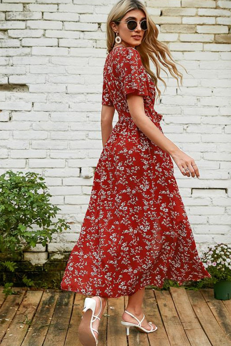 Floral Maxi Dress Miss Sparkling