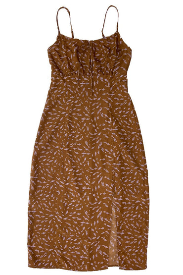 Front Slit Maxi Dress