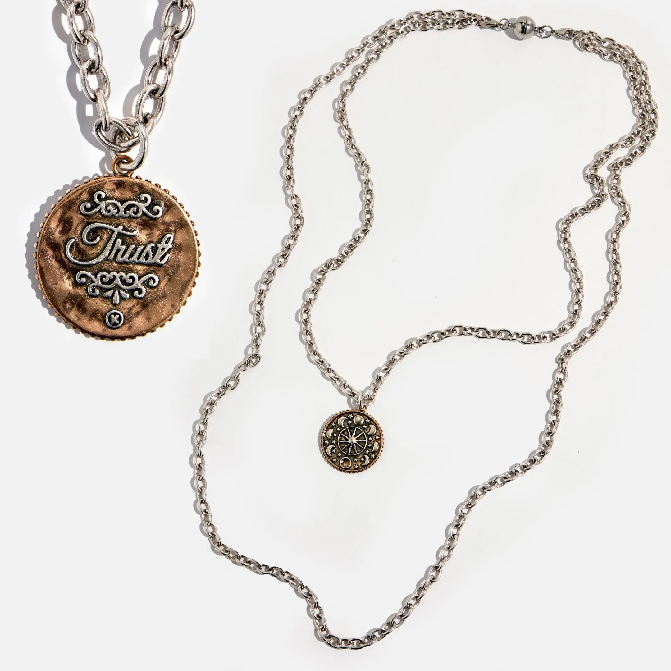 Trust Moon Phase Essential Necklace Katia Designs