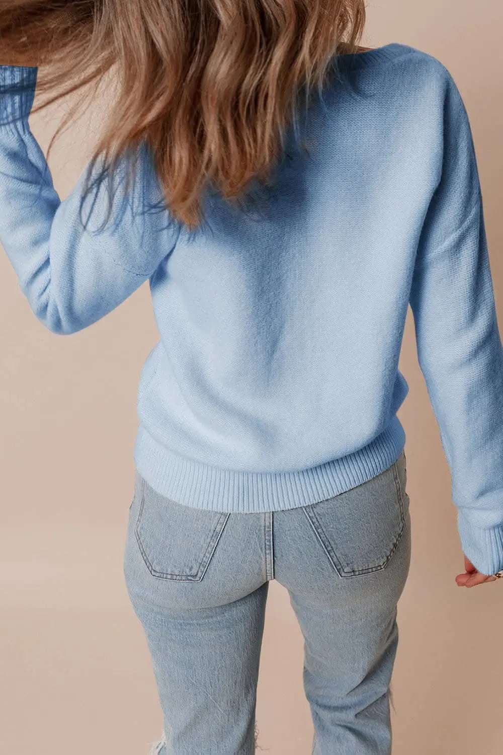 Chic floral crochet sweater - Love Salve 