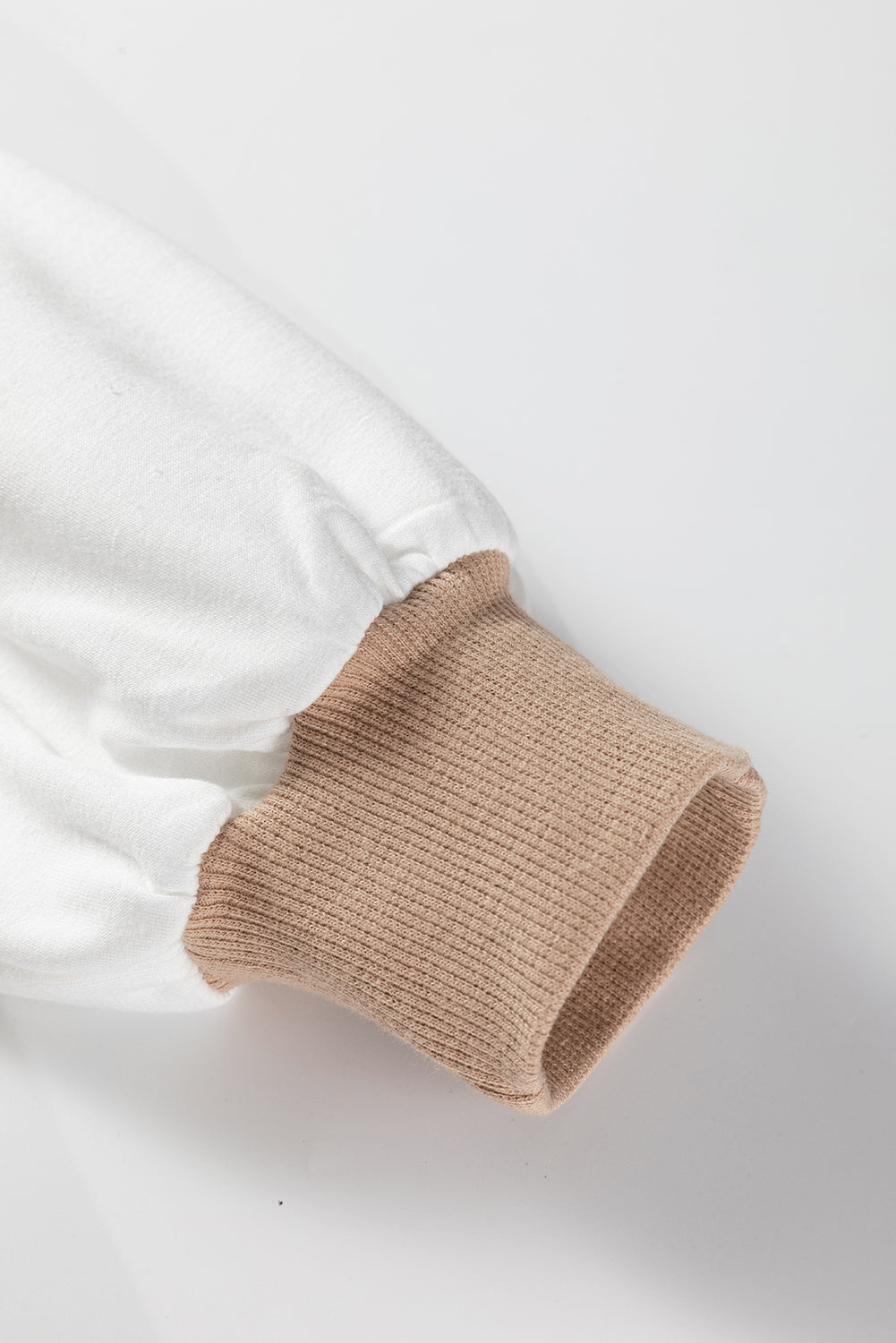 Brown Stripe Colorblock Patchwork Oversize Sweatshirt Dear-Lover Dropshipping