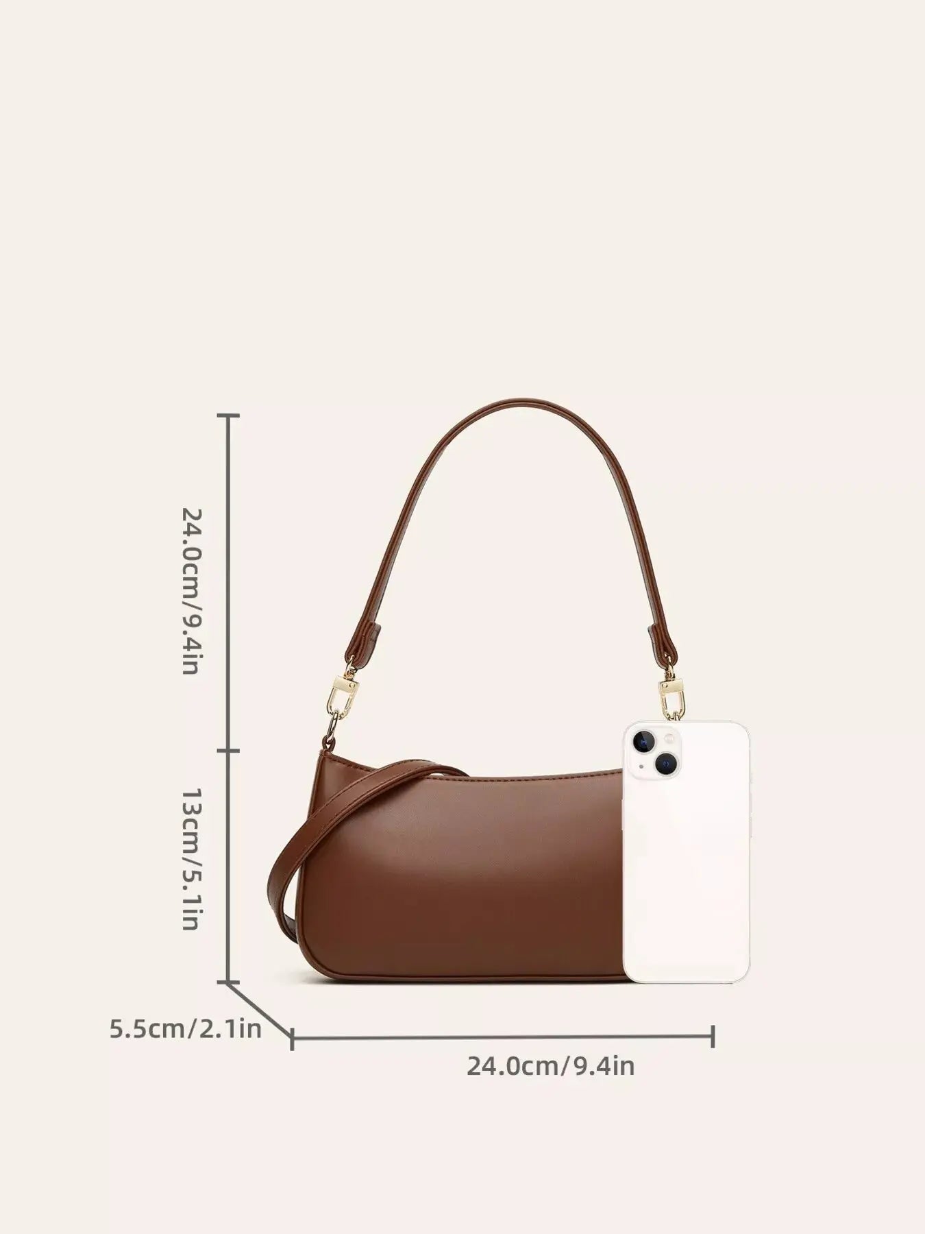 PU Leather Shoulder Bag Simply Love