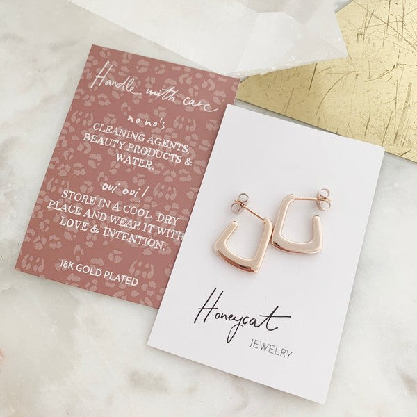 Demi Thick Hoops Coco’s Tee Boutique