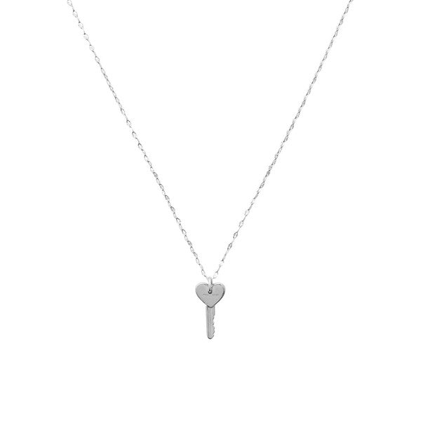 Amour Key to my Heart Necklace Coco’s Tee Boutique